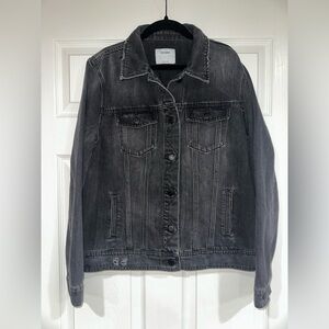 Old Navy Black Denim Jean Jacket